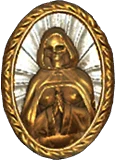 „Santa Muerte“-Brosche