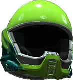 Durable LIME SPEED modular helmet
