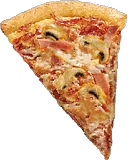 Ham and Mushroom Pizza
