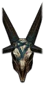 Schädel der Wilden