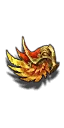 Flugfedern des Feuervogels
