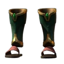 Golden Bulwark Boots