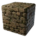 Muschelkalkstein Block