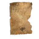 Zerrissener Wandbehang des Alchemisten