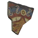 Flammenmosaik Stück II
