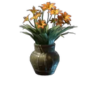 Yellow Lily Flower