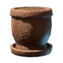 Großer Pflanzentopf