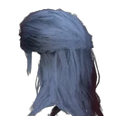 Blaues Haar