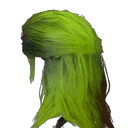 Grünes Haar