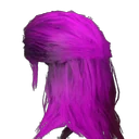Gesättigtes Pinkes Haar