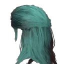 Türkisfarbenes Haar