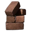 Gebrannter Ziegel