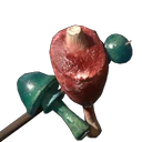Raw Meat and Azure Russula Skewer