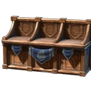 Fossilien-Schaukasten (3 kleine Ablagefächer)