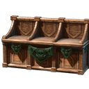 Hallen der Erloschenen-Schaufenster (3 kleine Ablagefächer)
