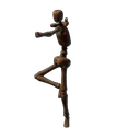 Ankleidepuppe "Nimm eine Pose ein"