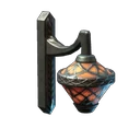 Wandleuchte aus Stahl