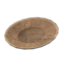 Primitive Holzplatte