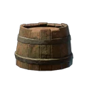 Half Wooden Barrel