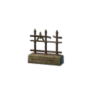 Graveyard Fence Broken I