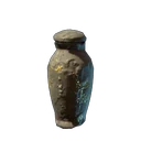 Carved Limestone Vase I