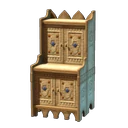 Großer Palmholzschrank