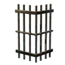 Gefängniszaunecke