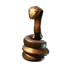 Big Bronze Statue "Snake"