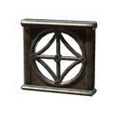 Round Iron Window Frame