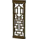 Large Golden Window Frame