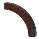 Large Red Marble Arc