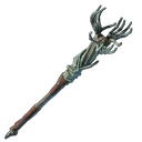 Sinister Crescent Staff