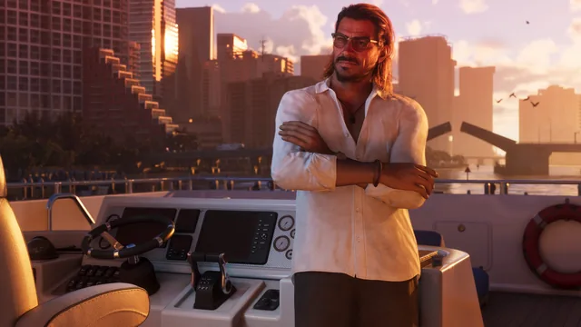 Raul with crossed arms aboard a boat