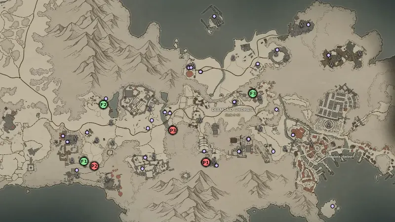 Books of Perdita, Mir’s Far Sight and Record Stones: All Locations