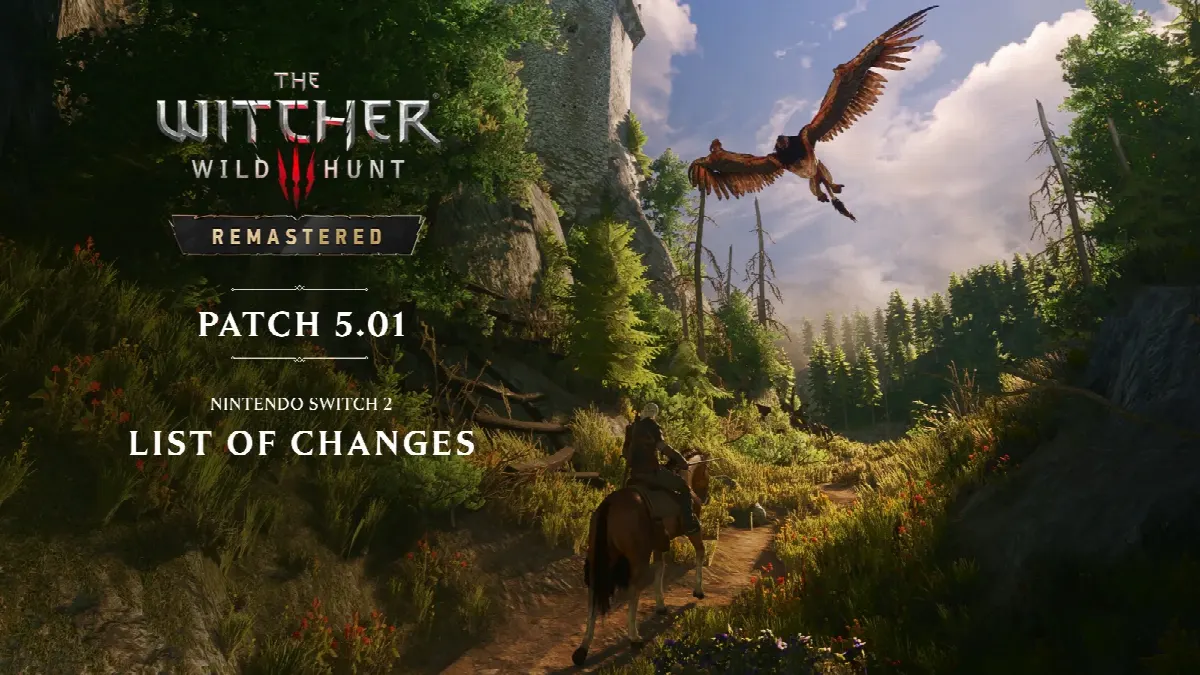 The Witcher 3 Remastered Patch 5.01: Switch-2-Update mit neuen Grafikoptionen
