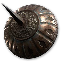 Runenveredelter Stachel-Faustschild