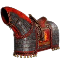 Feuerpferd-Sattel