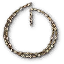 Goldene Diamantkette
