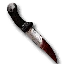 Verziertes Jagdmesser