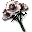 Bouquet mit weißen Rosen