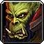 Schwere männliche Orcmaske
