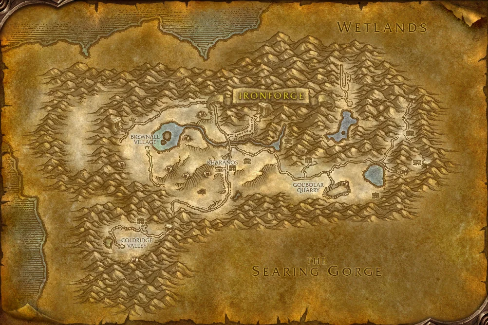 Karte von Dun Morogh