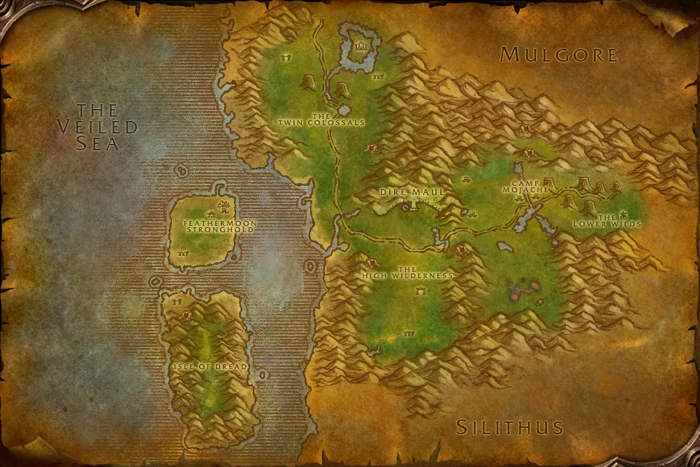 Map of Feralas